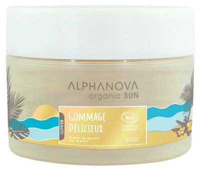 Alphanova Sun Gommage Délicieux Parfum Monoï Bio 200 g