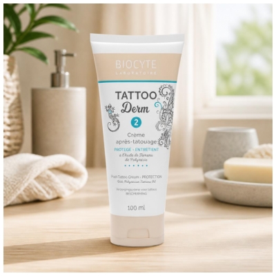 Biocyte Tatto Derm 2 Crème Après-Tatouage Protège & Entretient 100 ML