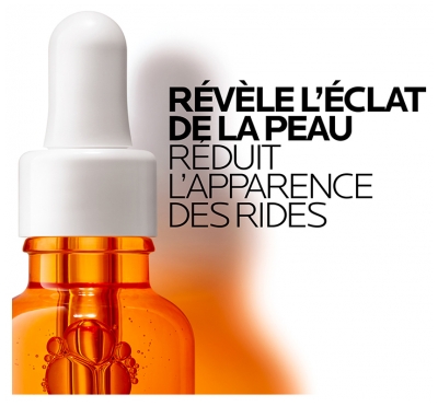 La Roche-Posay Pure Vitamin C12 Sérum Anti-Rides et Éclat 30 ml + Anthelios Fluide Invisible Sans Parfum SPF50+ 15 ml Offert
