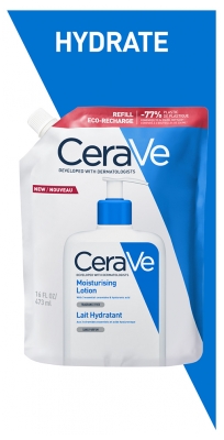 CeraVe Lait Hydratant Éco-Recharge Sans Parfum 473 ml