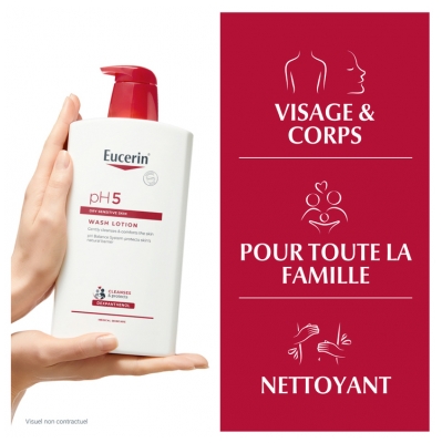 Eucerin Ph5 Gel Lavant 1 l Peau Sensible