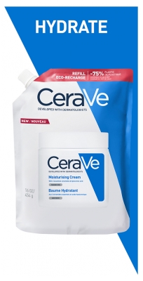 CeraVe Baume Hydratant Sans Parfum Éco-Recharge 454 g