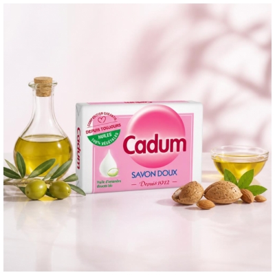 Cadum Savon Doux 100 Grammes