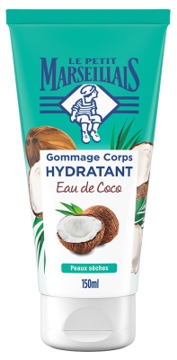 Le Petit Marseillais Gommage Corps Hydratant Eau de Coco Peaux Sèches 150 ml