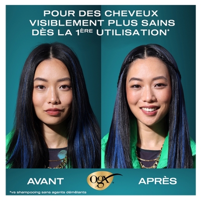 Ogx Après-Shampoing Huile Argan du Maroc Cheveux Secs et Abîmés 385 ml