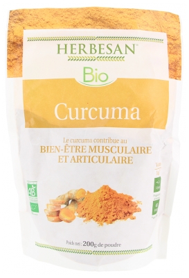 Herbesan Curcuma Bio 200 Grammes