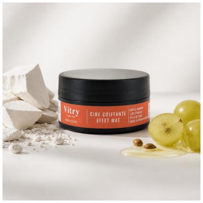 Vitry Men Care Crème Coiffante Effet Mat 80 Grammes