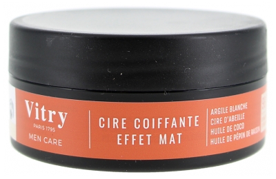 Vitry Men Care Crème Coiffante Effet Mat 80 Grammes