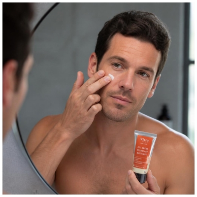 Vitry Men Care Gel-Crème Hydratant et Matifiant 50 ML