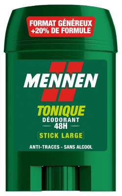 Mennen Déodorant Tonique 24H Anti-Traces Stick Large 60 ml