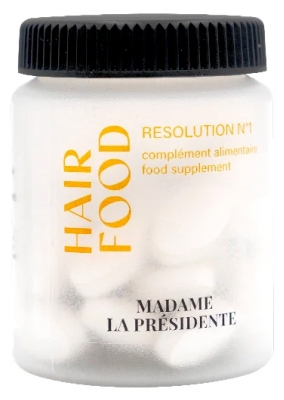 Madame la Présidente Résolution N°1 Cheveux & Ongles Complément Alimentaire 30 Comprimés