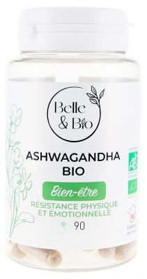 Belle & Bio Aswagandha Bien-Être Bio 90 Gélules