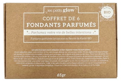 Natura Square Coffret Les Petits Glow 6 Fondants Parfumés Bio Lâcher-Prise & Harmonie 65 grammes