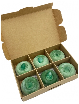 Natura Square Coffret Les Petits Glow 6 Fondants Parfumés Bio Lâcher-Prise & Harmonie 65 grammes