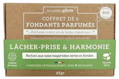 Natura Square Coffret Les Petits Glow 6 Fondants Parfumés Bio Lâcher-Prise & Harmonie 65 grammes