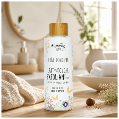 AquaTéal Pure Douceur Lait Douche Exfoliant 200 ML