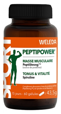 Weleda PeptiPower Vitalité & Tonus 60 Gélules