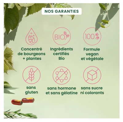 HerbalGem SPM & Confort Prémenstruel Bio 30 Unités
