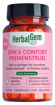 HerbalGem SPM & Confort Prémenstruel Bio 30 Unités