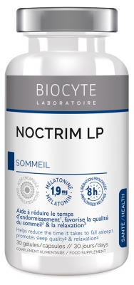 Biocyte Noctrim LP Sommeil 30 Gélules