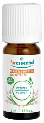 Puressentiel Huile Essentielle Vétiver Bio 5 ml