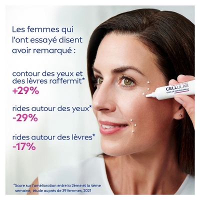 Nivea Cellular Expert Filler Crème Soin Contour des Yeux et Lèvres Repulpant Tube 15 ml