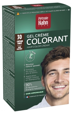 Pétrole Hahn El Crème Colorant Sans Ammoniaque - Coloration : 30 : Châtain Foncé
