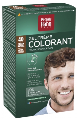 Pétrole Hahn El Crème Colorant Sans Ammoniaque - Coloration : 40 : Châtain Naturel