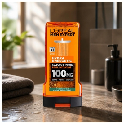 L'Oréal Paris Men Expert Hydra Energetic Gel Douche Taurine 100 mg 300 ML