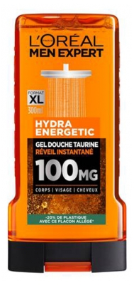 L'Oréal Paris Men Expert Hydra Energetic Gel Douche Taurine 100 mg 300 ML