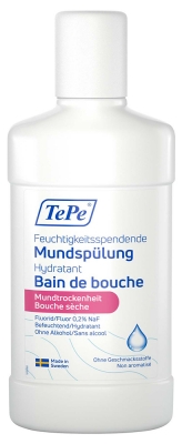 TePe Bain de Bouche Hydratant Non Aromatisé 500 ml