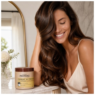 Franck Provost Expert Nutrition Masque Professionnel pour Cheveux Secs et Rêches 400 ML