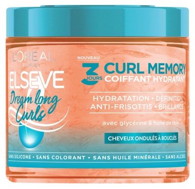 L'Oréal Paris Elseve Dream Long Curls Memory Gel Coiffant et Hydratant 400 ML