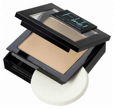 Maybelline New York Fit Me ! Matte + Poreless Poudre Compacte 9 g - Teinte : 120 Classique Ivoire