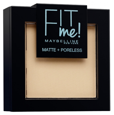 Maybelline New York Fit Me ! Matte + Poreless Poudre Compacte 9 g - Teinte : 120 Classique Ivoire