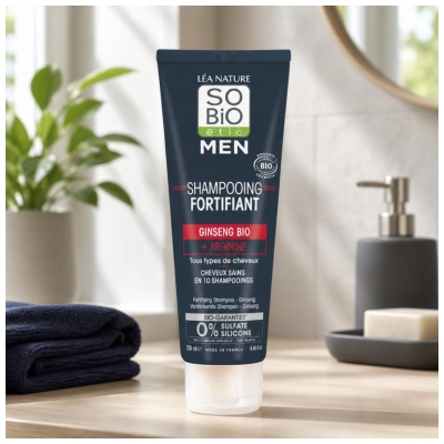 Léa Nature SO BIO étic Men Shampoing Fortifiant Biologique 250 ML