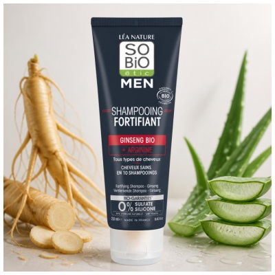 Léa Nature SO BIO étic Men Shampoing Fortifiant Biologique 250 ML