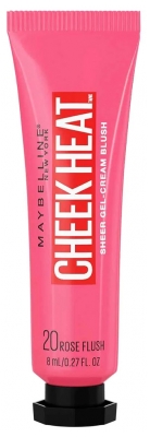 Maybelline New York Gel-Crème Cheek Heat Blush 10 ml - Teinte : 20 Rose Flash