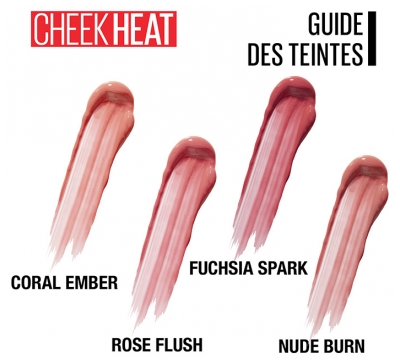Maybelline New York Gel-Crème Cheek Heat Blush 10 ml - Teinte : 25 Fuchsia Spark