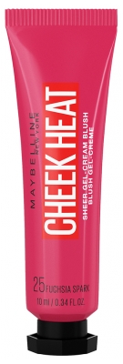 Maybelline New York Gel-Crème Cheek Heat Blush 10 ml - Teinte : 25 Fuchsia Spark