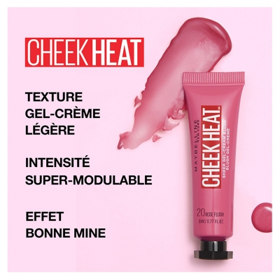 Maybelline New York Gel-Crème Cheek Heat Blush 10 ml