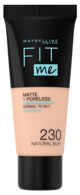 Maybelline New York Fit me ! Matte + Poreless Fond de Teint 30 ml - Teinte : 230 Beige Sable