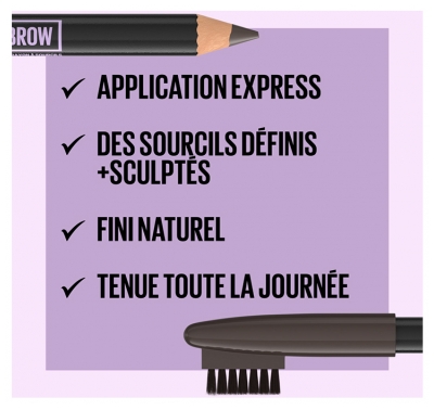 Maybelline New York Express Brow Precise Crayon à Sourcils 