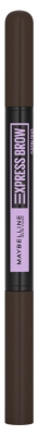 Maybelline New York Express Brow Satin Duo 2en1 Crayon + Poudre à Sourcils 1,9 g - Teinte : Black Brown