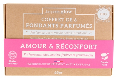 Natura Square Coffret Les Petits Glow 6 Fondants Parfumés Bio Amour & Réconfort 65 grammes