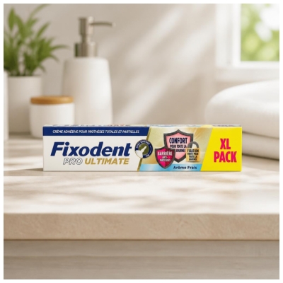 Fixodent Pro Ultimate Crème Adhésive Arôme Frais 57 Grammes