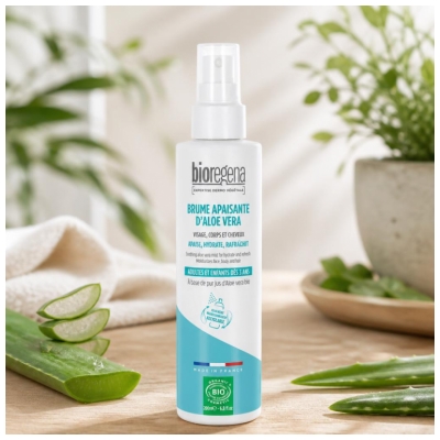 Bioregena Spray Brume Apaisante d'Aloe Vera Biologique 200 ML