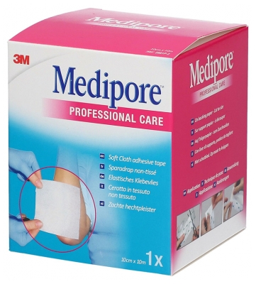 Sparadrap Doux Non-Tissé 10 cm x 10 m