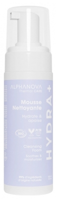 Alphanova Thermal Care Hydra + Mousse Nettoyante Hydratante Apaisante Bio 150 ml