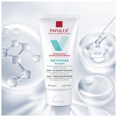Alliance Papulex Gel Nettoyant Moussant 150 ml
